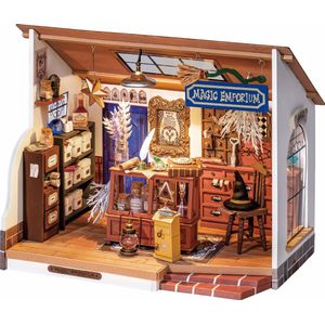 Robotime Kiki's Magic Emporium DG155 - DIY miniatuurhuisje - Knutselen - Poppenhuis