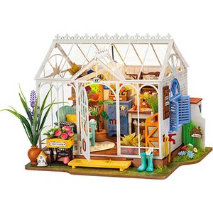Robotime Rolife - Dreamy Garden House - DG163 - DIY Miniatuurhuis - Knutselen - Bouwpakket - Tuinhuisje