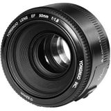 YONGNUO YN50MM Standard Prime Lens YN50mm F1.8 autofocus objectief met groot diafragma voor Canon EF Mount Rebel DSLR-camera