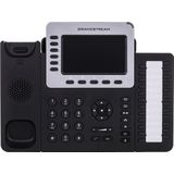 Grandstream GXP-2160 VoIP-systeemtelefoon Bluetooth, Headsetaansluiting Kleurendisplay Zwart, Zilver