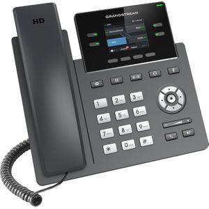 Grandstream Networks GRP2612P IP telefoon Zwart 2 regels TFT