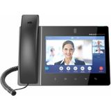 Grandstream Networks GXV3380, IP-Telefon, Schwarz, Kabelgebundenes Mobilteil, Android, 7.x, Im Band, Out-of band, SIP-Info