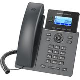Grandstream Networks GRP2602P IP telefoon Zwart 2 regels LCD
