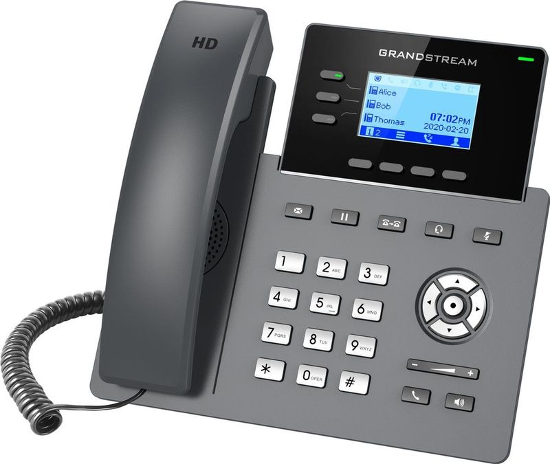 Grandstream GRP2603 VoIP-telefoon - Grafisch LCD-scherm - HD-audio
