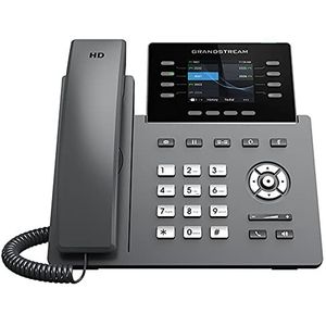 Grandstream GRP2624 HD IP-telefoon, Telefoon, Zwart