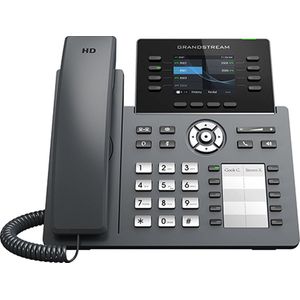 Grandstream - GRP2634 - Telefoon - Zwart - Inclusief Voedingseenheid