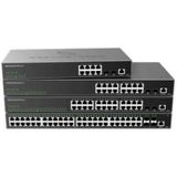 Grandstream - GWN7813P - Layer-3 Managed Switch - Grijs - 24-poorts PoE