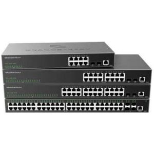 GRANDSTREAM GWN7813P Manageable Switch Layer (Layer) 3 rackable poorten: 24x GbE RJ45 PoE 802.3 AF/at, 60W per poort, 4X SFP+, redundante voeding optioneel merk