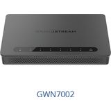 Grandstream Gwn7002 Router - Zwart - Dual ARM Cortex A53 - 256 MB RAM