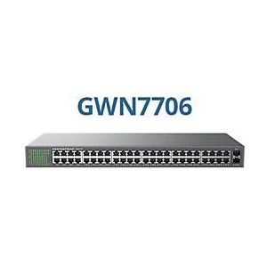 Grandstream - GWN7706 - Netwerkschakelaar - Zwart - 48 Poorten - 10 Gbit/s