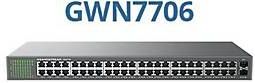 Grandstream - GWN7706 - Netwerkschakelaar - Zwart - 48 Poorten - 10 Gbit/s