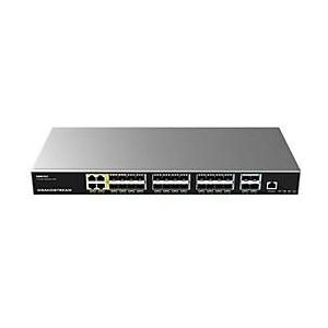 Grandstream - GWN7831 - Netwerkschakelaar - Grijs - 24x Gigabit Poorten - 4x SFP+