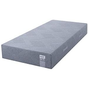 MLILY Plus Matras 90 x 200 cm, matras van traagschuim, 26 cm hoog, aangenaam ligcomfort, 7 comfortzones en 4 lagen voor een luxe slaap