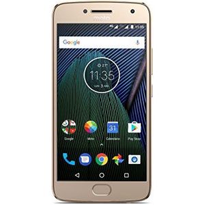 Moto G 5 Generación Plus – vrije smartphone Android 7 (5,2 inch Pantalla Full HD, 4G, 12 MP Dual Pixels, 3 GB RAM, 32 GB, Qualcomm Snapdragon 2.0 GHz) Color Dorado