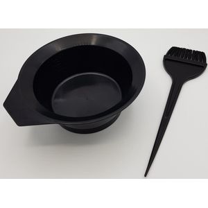 Haarverf bakje met kwast