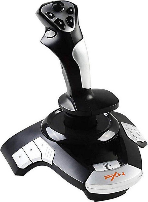 Pxn - F16 Joystick - Zwart - Materiaal Kunststof - Ergonomisch Ontwerp