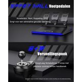 PXN - V99 - Gaming Stuurwiel - Zwart - PC/PS3/PS4/XBOX ONE/SWITCH