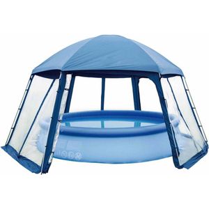 Poolhouse voor zwembaden type II 520x600x280 cm tot 400cm breed