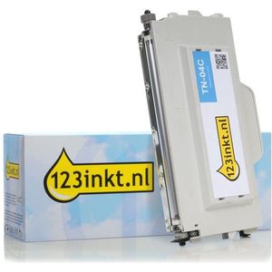 123inkt huismerk vervangt Brother TN-04C toner cyaan