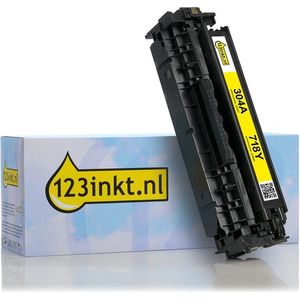 123inkt huismerk vervangt HP 304A (CC532A) toner geel
