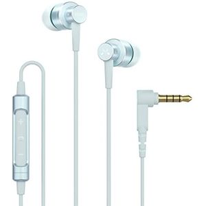 SoundMAGIC ES30C hoofdtelefoon met snoer en ruisonderdrukkende microfoon, in-ear hoofdtelefoon met hifi-geluid, comfortabele pasvorm, blauw