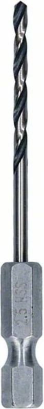 Bosch - HSS PointTeQ Metaalboor - 2.5mm - Zwart - Metaal