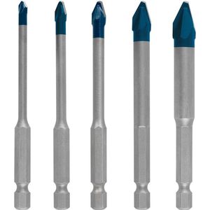 Bosch Expert HEX-9 HardCeramic Tegelboor - 5-delige tegelborenset