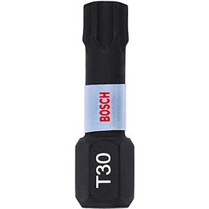 Bosch Professional 2 stuks Impact Control schroefbit T30 (25 mm, zeskantschacht, Pick and Click, accessoires slagschroevendraaier)