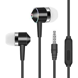 Hoofdtelefoon oortelefoon oortelefoon oortelefoon geluidsisolatie High Definition Stereo voor Samsung, iPhone, iPad, iPod en 3,5 mm apparaten