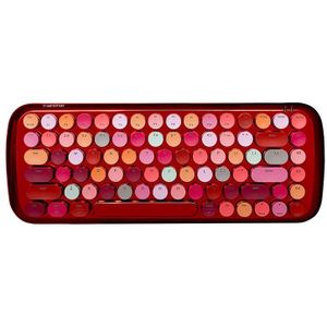 MOFII Draadloos mechanisch toetsenbord Lusc BT (rood)