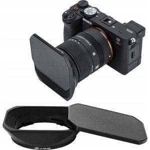 JJC Osłona na objectief Osłona Przeciwsłoneczna Dekielek type Lh-582-02 voor Sigma 18-50mm F2.8 Dc Dn / Lh-jsm1850