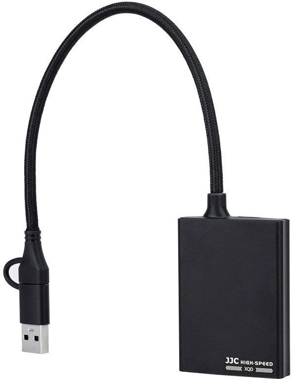 JJC - CR-XQD - Geheugenadapter - Zwart - USB 3.2 Gen1