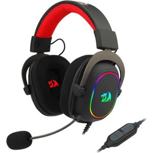 Redragon Zeus X - H510 RGB Gaming Headset met verlichting - comfortable hoofdband - PS5 / PS4 / PS3 - Windows - Aux - Controller op kabel