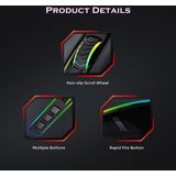 Redragon - M910-K - Gamingmuis - Zwart - Bedraad - 8000 DPI