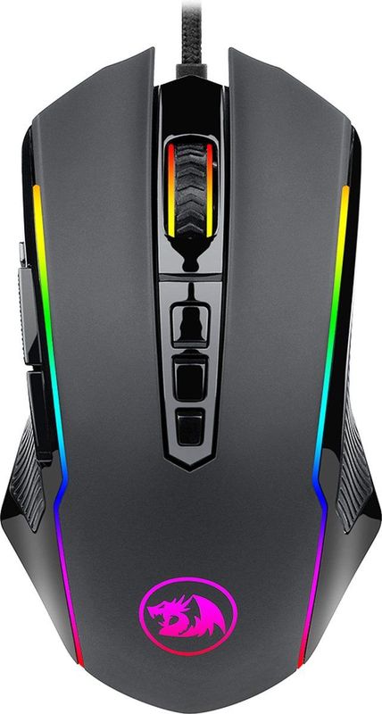 Redragon - M910-K - Gamingmuis - Zwart - Bedraad - 8000 DPI