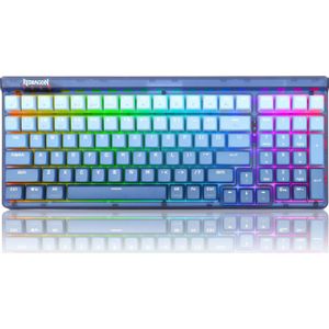 Redragon - K656 PRO - Draadloos RGB Gaming Toetsenbord - Zwart - Mechanisch - 100 Toetsen