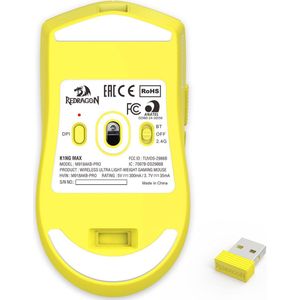 Redragon - M918-AKB-PRO & K1NG PRO MAX 1K - Muis - Veelkleurig