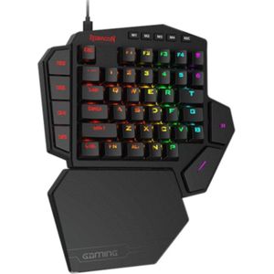 Redragon: Diti K585RGB Gaming Keyboard /PC One Handed Gamingtoetsenbord