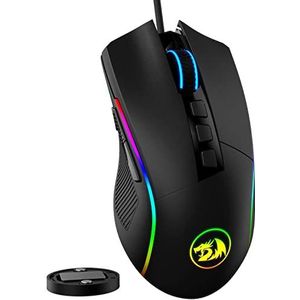 Redragon - Lonewolf 2 (M721-PRO) - Gaming Muis - Zwart - Bedraad - 16.000 DPI
