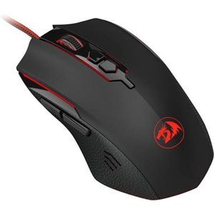 Redragon Gaming muis - DPI 800 TOT 7200 - Ergonomisch model  - 8 knoppen - RGB verlichting