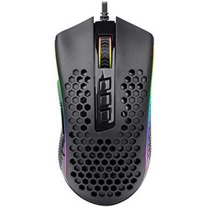 Redragon - Storm Elite M988-RGB - Bedrade Muis - Zwart