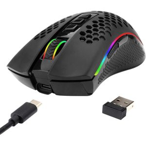 Redragon - Storm Pro - Draadloze Gamingmuis - Zwart - 16000 DPI