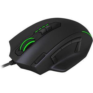 T-Dagger Major Gaming Muis - 8000 DPI - Game Muis - 11 Instelbare Knoppen - Ergonomisch - RGB Verlichting