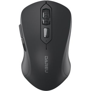 Dareu Draadloze muis LM115G 2.4 GHz (Draadloze), Muis, Zwart