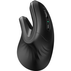 DAREU - Verticale Draadloze Ergonomische Muis - Rechtshandig - Optisch 1600 DPI - Zwart