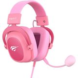 HAVIT - H2002D - Gaming Headset - Roze - 3.5 mm - Ergonomisch