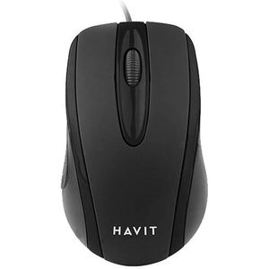 Havit MS753 - Muis - Zwart - Bedraad