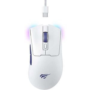 Havit - MS966WB - Draadloze Gamingmuis - Wit - Ergonomisch Ontwerp