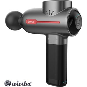 Beoka M2 - Massage Gun PRO - Professioneel Massage Pistool - Sport en Relax Massage Apparaat - Zwart Massagepistool - Inclusief Koffer - Grijs - Bestseller