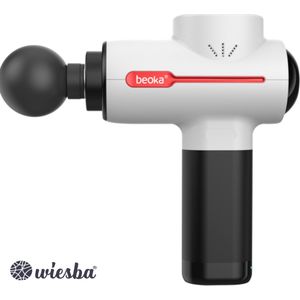 Beoka M2 - Massage Gun PRO - Professioneel Massage Pistool - Sport en Relax Massage Apparaat - Zwart Massagepistool - Inclusief Koffer - Wit - Bestseller